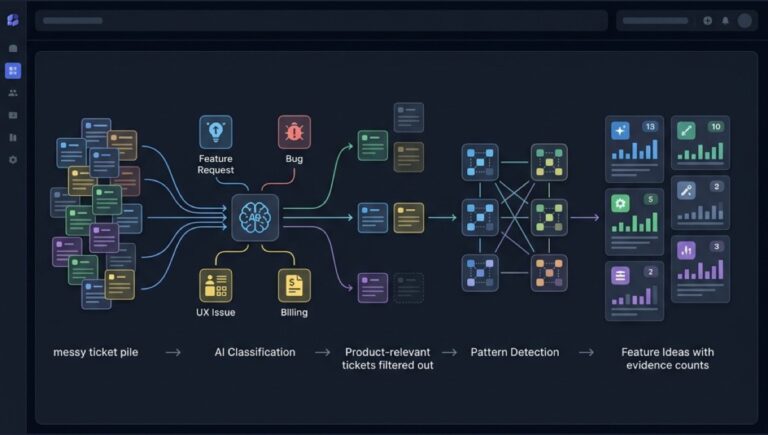 Turning Support Tickets Into Product Intelligence